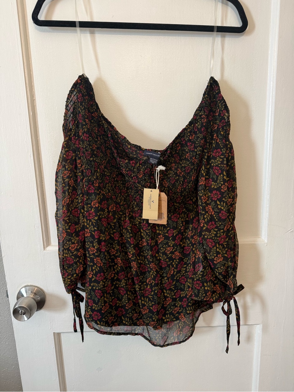 Floral Off-Shoulder Blouse